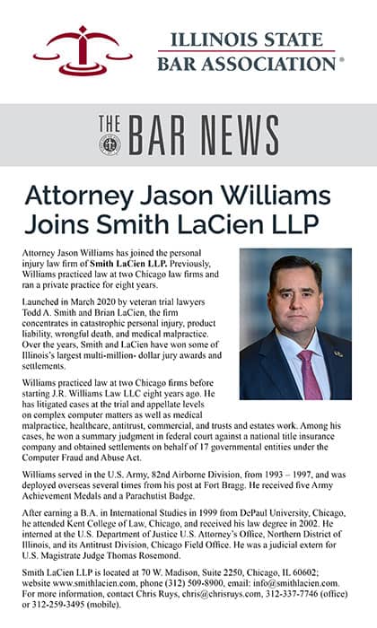 Illinois State Bar Association | The Bar News 